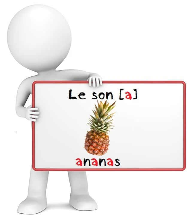 Le son /a/ cours de français