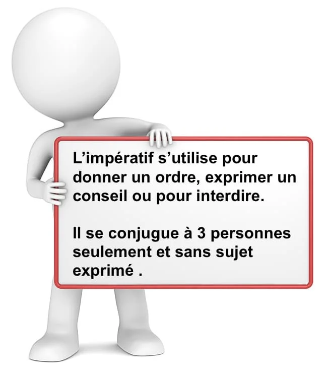 L' impératif présent cours de français