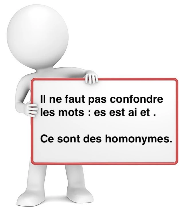 Es est ai et cours de français