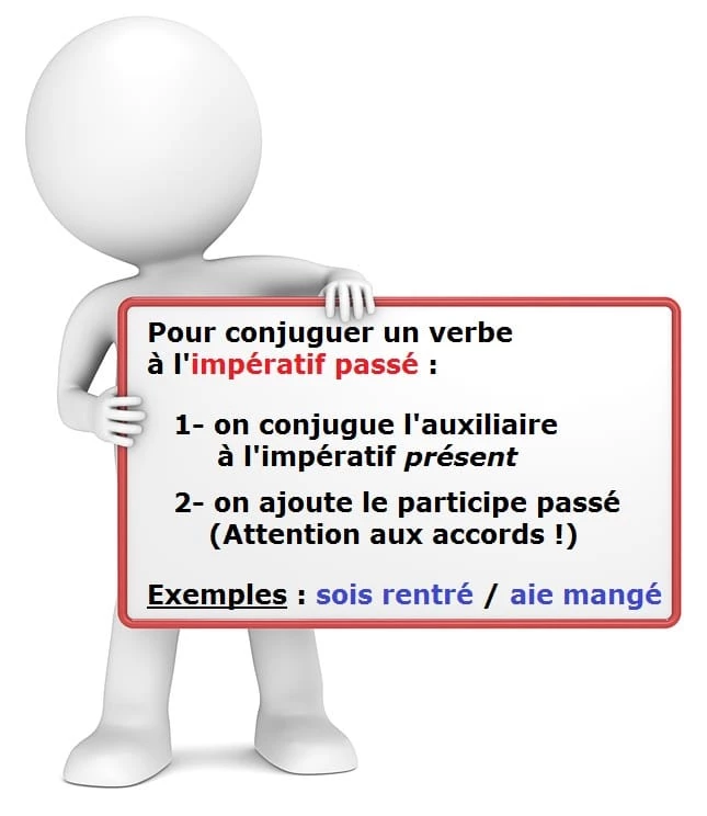 L'impératif passé cours de français