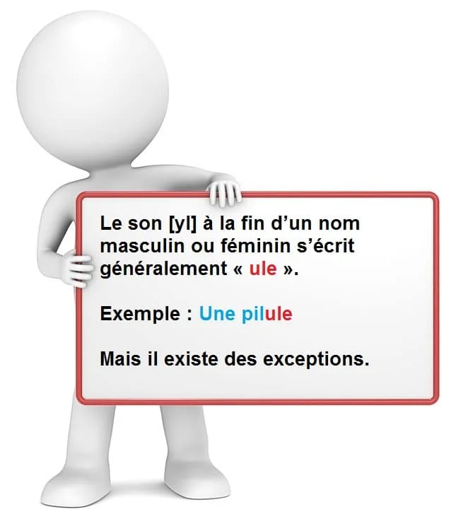 Les mots qui se terminent par « ul » ou « ule » cours de français