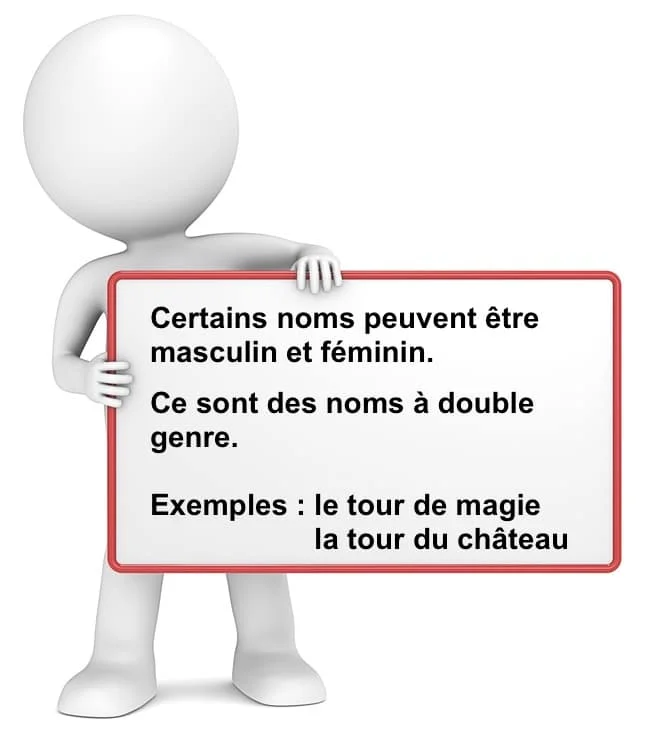 Les noms à double genre cours de français