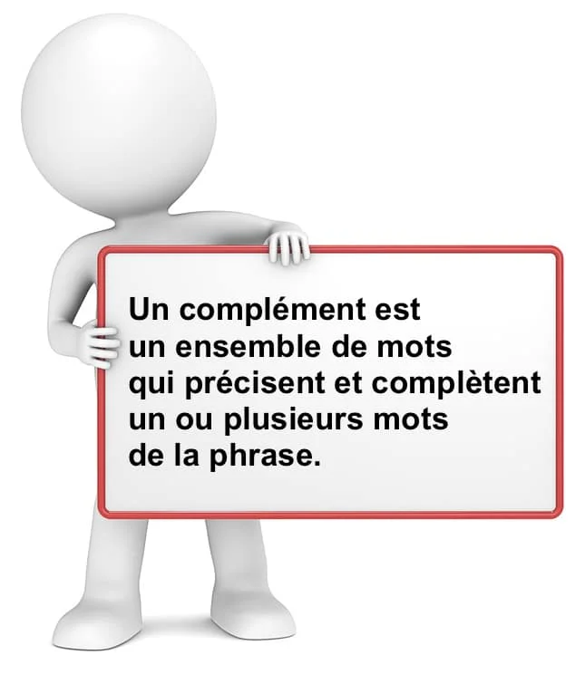 Les compléments : introduction cours de grammaire