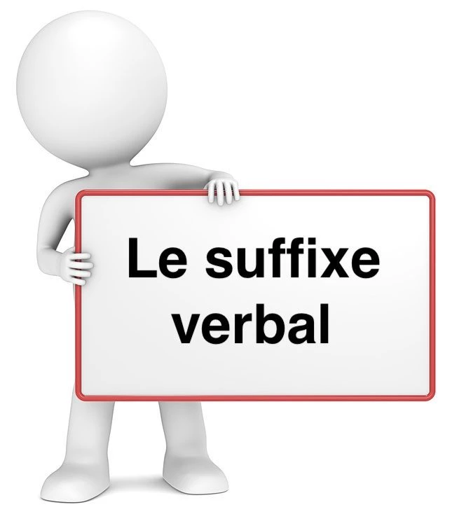 Le suffixe verbal cours de français