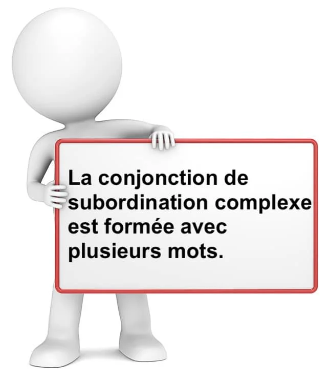 Les conjonctions de subordination complexes cours de français
