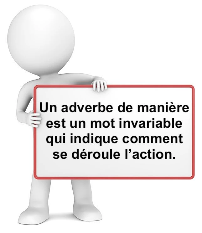 L' adverbe de manière cours de français
