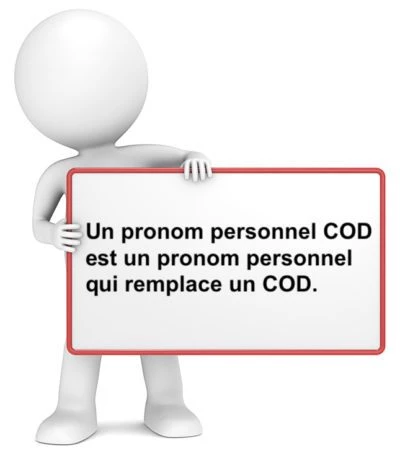 Le pronom personnel COD cours de français