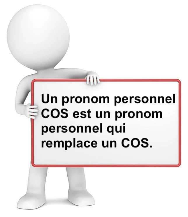 Le pronom personnel COS cours de français