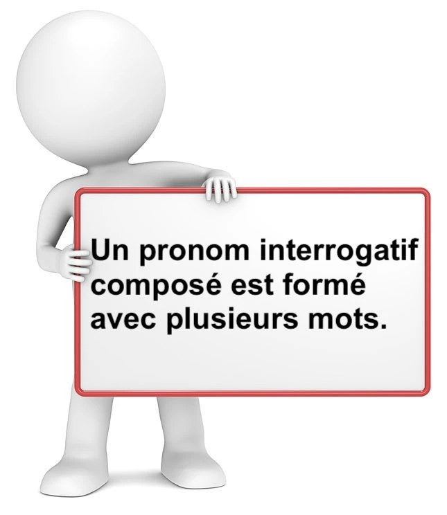Les pronoms interrogatifs composés cours de français