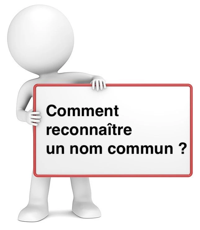 Reconnaître un nom commun cours de français