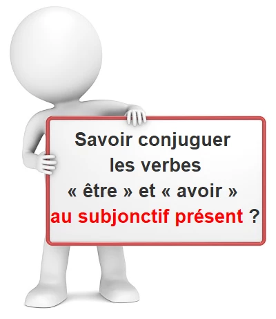 Avoir et être au subjonctif présent cours de français