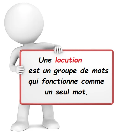 La locution cours de français