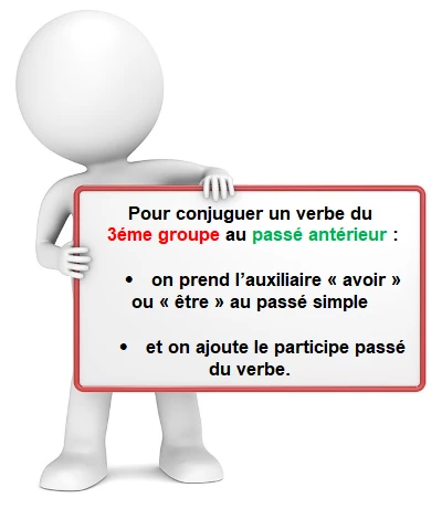 Le passé antérieur des verbes du troisième groupe cours de français