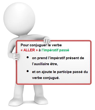 Le verbe aller à l'impératif passé cours de français