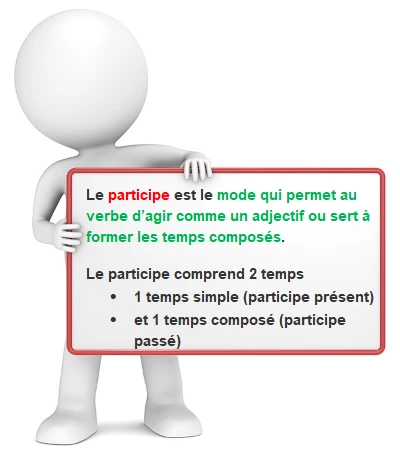 Le mode participe cours de français