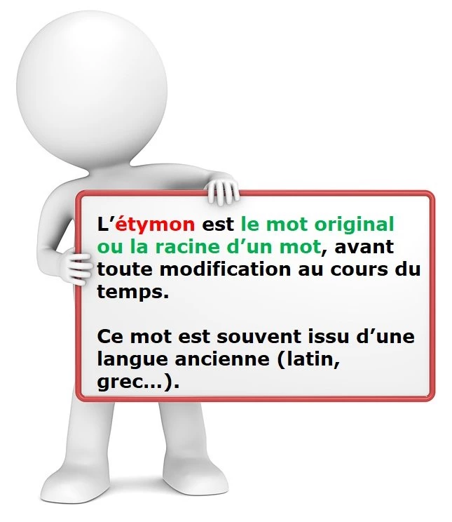 L'étymon cours de français