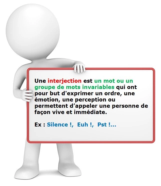 C'est quoi une interjection ? cours de français
