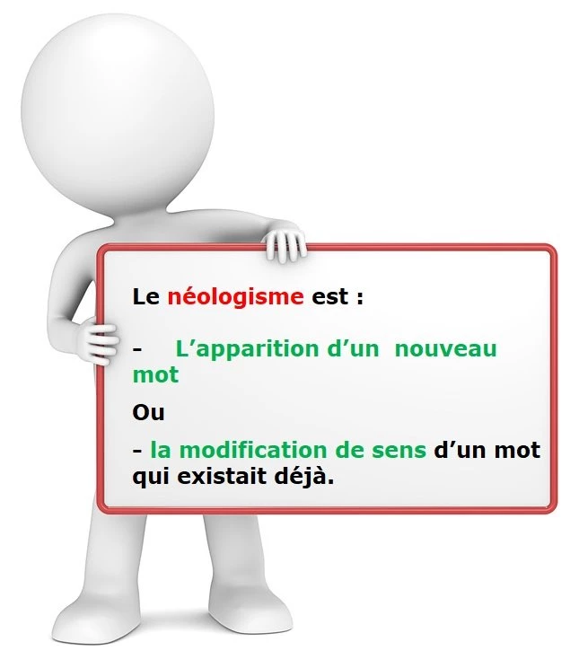 Le néologisme cours de français